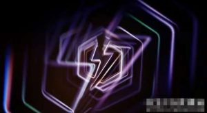 AE模板 Glitch Lines Logo抽象发光线条毛刺故障轮廓LOGO动画片头演绎-cg男孩