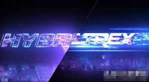 毛刺故障霓虹灯发光标志片头开场动画-AE模板Fast Glitch Logo Reveal-cg男孩