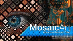 中文汉化版AE插件-高级风格化马赛克艺术平铺视觉特效插件AEscripts MosaicArt V1.1 Win+使用教程-cg男孩
