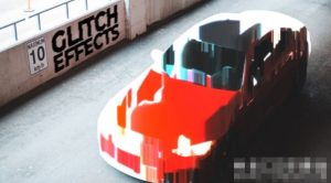 AE预设-12种酷炫且富有创意的毛刺故障动画ffx预设Glitch Effects-cg男孩