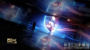 E3D插件制作酷炫高科技现代潮流游戏公司宣传推广-AE模板Minimal Hi-Tech-cg男孩