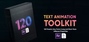 120个模糊抖动缩放旋转间距Unicode编码文本缓入缓出动画预设ffx文件Text Animation Toolkit-cg男孩