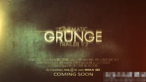 AE模板-复古怀旧悬疑类主题电影预告片头模板Cinematic Grunge Trailer-cg男孩
