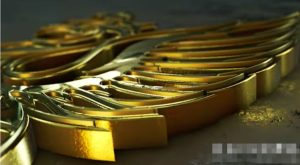 AE模板-E3D插件制作豪华金色三维LOGO片头动画工程3D Gold Logo Reveal-cg男孩