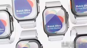 E3D插件逼真智能手表3D模型样机APP应用程序推广AE模板-Smart Watch Ultra App-cg男孩