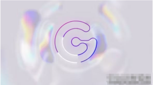 AE模板-简单透明光泽演绎线描公司标志片头动画 Simple Chromatic Logo-cg男孩