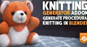 纺织生成插件Knitting Generator-cg男孩