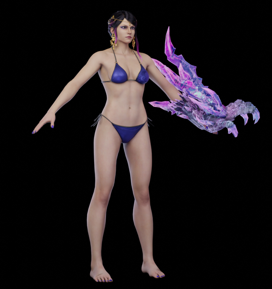 图片[3]-铁拳 8 女性角色人物模型复刻-cg男孩