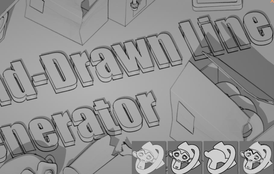 自购5刀手绘线生成器Hand-Drawn Line Generator v2.4 v2.5 v2.6 更新2.8-cg男孩