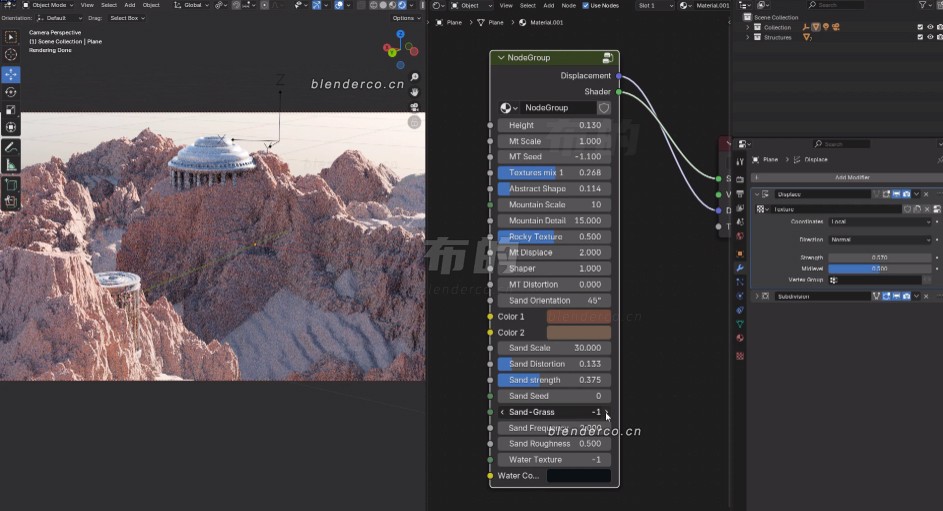 程序化景观资产：Procedural_landscape_v1-cg男孩
