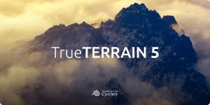 True Terrain 5 是一款用于 Blender 的地形创建插件，旨在帮助用户轻松构建逼真的地形场景。-cg男孩